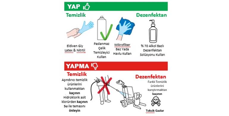 Paslanmaz Çelik Makinelerin Temizliğinde Yapılması ve Yapılmaması Gerekenler