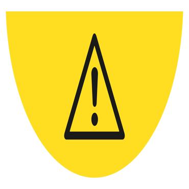 Bodenschild 1 2 Kreis Warnschild