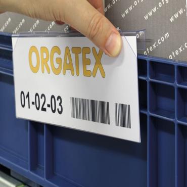 Kanban-Quittungshalter mit Deckel zum Aufhängen