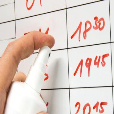 Visual Board – Informationsplanungssystem-Reinigungsspray für Whiteboards