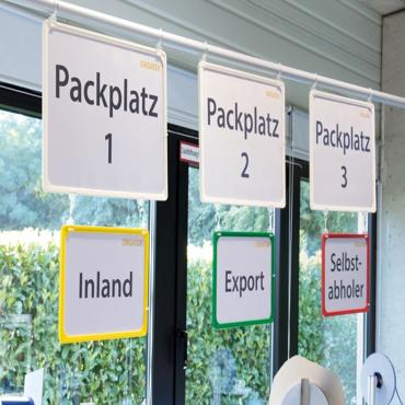 Posterrahmensystem – 100er-Serie 5S-Aufhänger