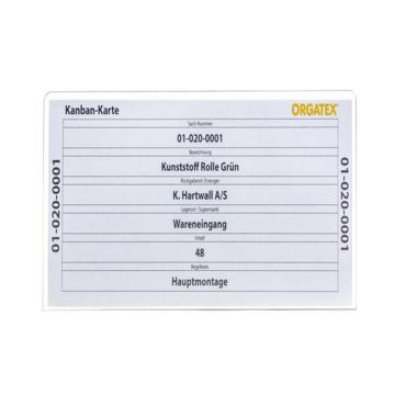 Kanban-Abdeckung MEGA Beleghalter