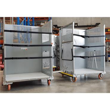 Rollcontainer in L-Form