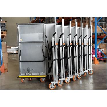 Rollcontainer in L-Form