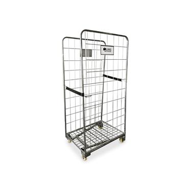 Compacttainer® mit großem 2-seitigem H-Gestell