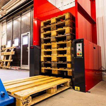 PALLETMASTER® Pneumatische Palettenverteiler