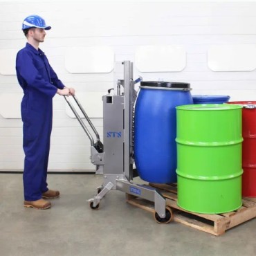 Edelstahl -Ecke Drum Hebewagen