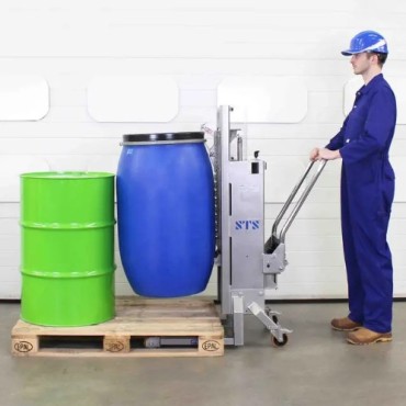 Edelstahl -Pallet -Drum -Lifter Euro Pallet